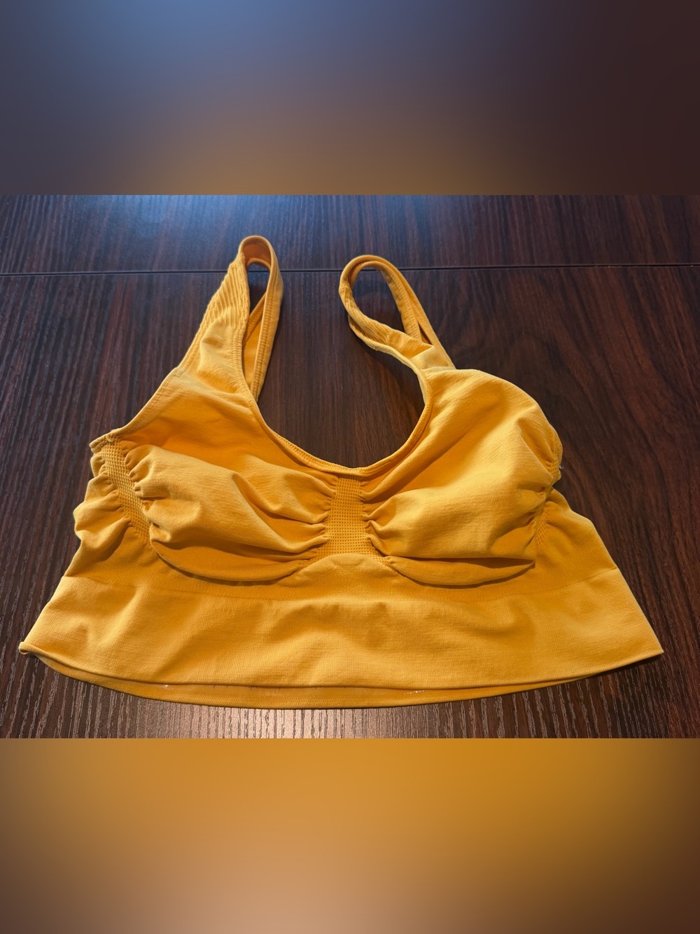 M/L Yitty Nearly Naked Shaping Midi Bra TANGERINE